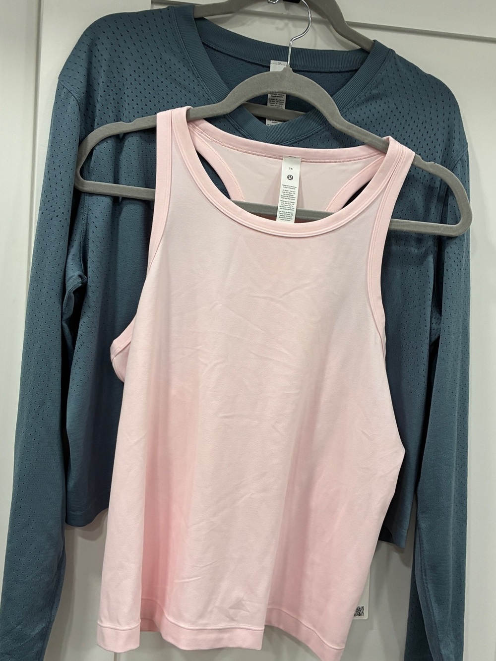 Lululemon Align Waist-Length Racerback Tank & Long Sleeve Top Bundle Size 14